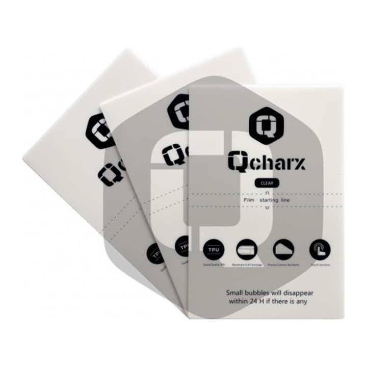 Qcharx international Lâminas de proteção frontais qcharx hidrogel HD…