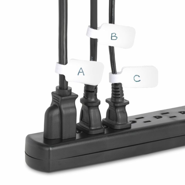StarTech.com Paquete de 100 - Etiquetas Blancas de 9cm para Cables -…
