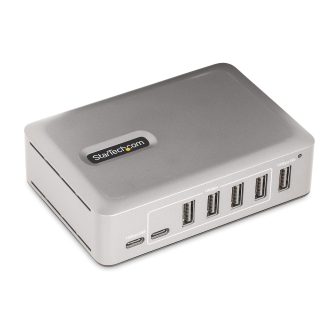 StarTech.com 7-Port USB-C Hub - 5x USB-A/2x USB-C - with 65W Power…