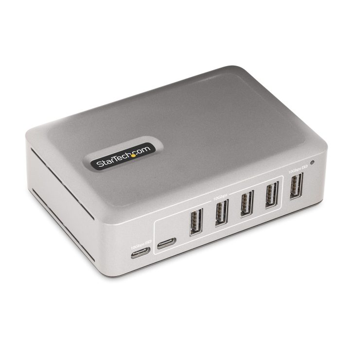 StarTech.com Hub Concentrador USB-C de 7 Puertos - 5x USB-A/2x USB-C…