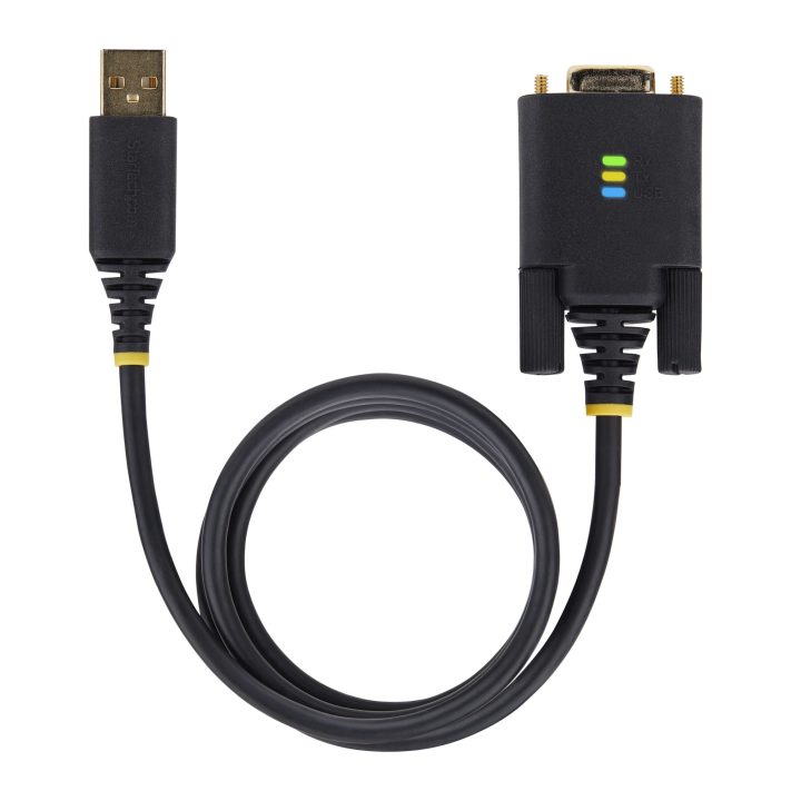 StarTech.com Cable Adaptador USB a Serie de Módem Nulo de 3m -…