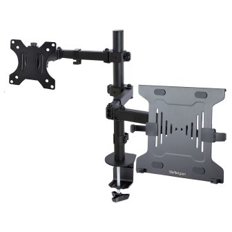 StarTech.com Brazo Soporte Ajustable para Monitor con Bandeja VESA…