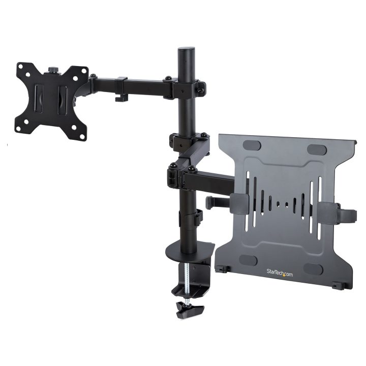 StarTech.com Braço de Suporte Ajustável para Monitor com Bandeja VESA…