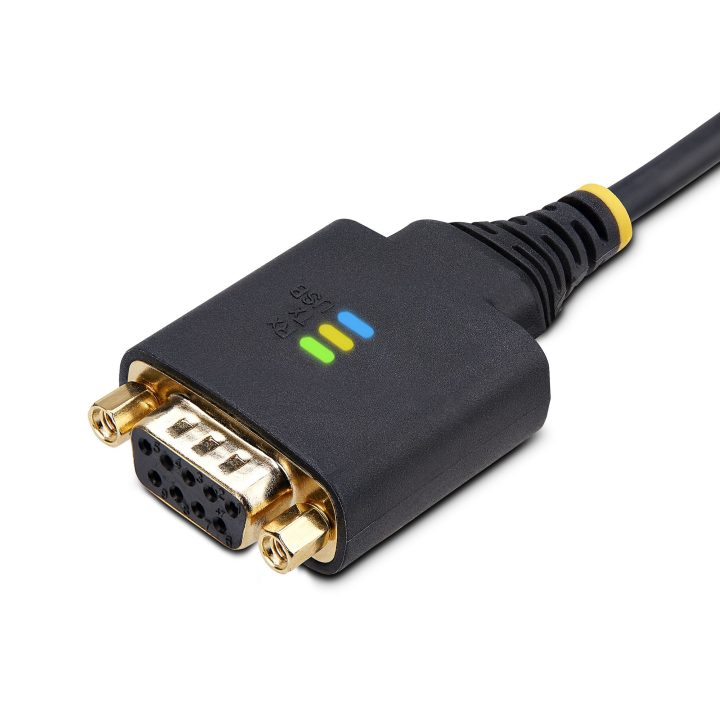 StarTech.com 3m USB to Null Modem Serial Adapter Cable - COM…
