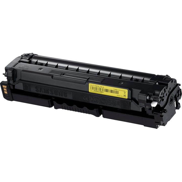 Samsung Original HP CLT-Y503L Yellow High Capacity Toner Cartridge
