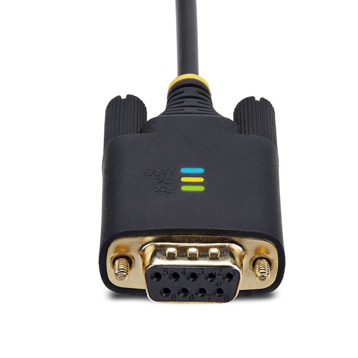 StarTech.com Cable Adaptador USB a Serie de Módem Nulo de 1m -…