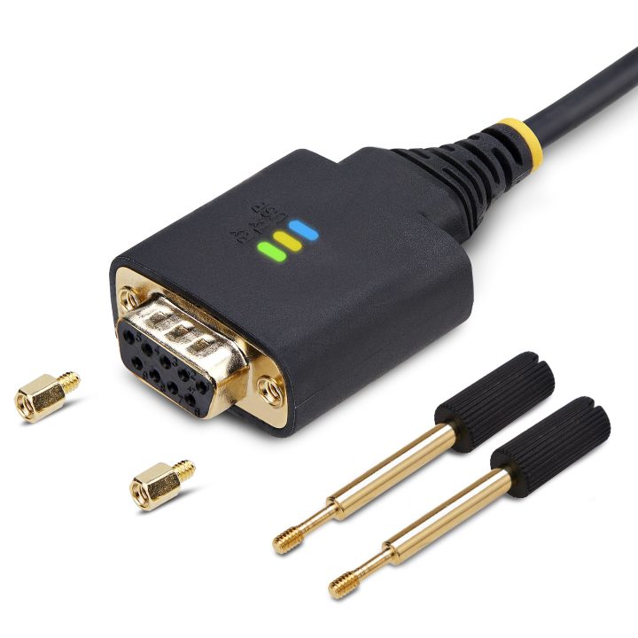 StarTech.com Cable Adaptador USB a Serie de Módem Nulo de 1m -…