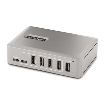 StarTech.com Hub Concentrador USB-C de 10 Puertos - 8x USB-A/2x USB-C…