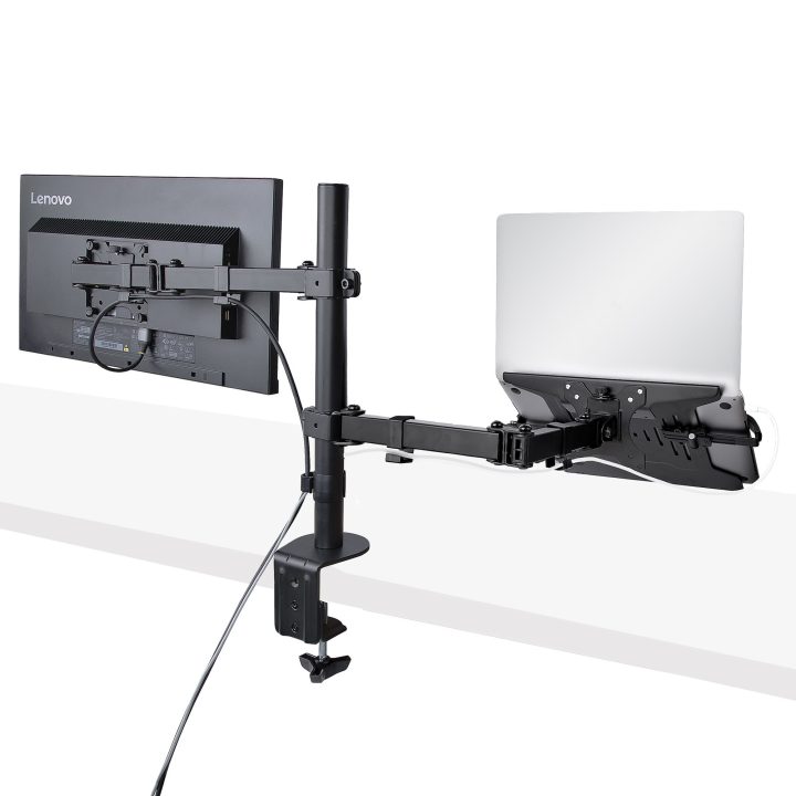StarTech.com Braço de Suporte Ajustável para Monitor com Bandeja VESA…