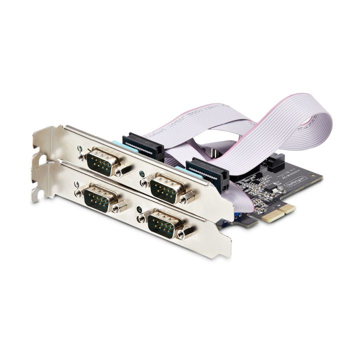 StarTech.com Placa de Expansão PCI Express Série de 4 Portas DB9 -…