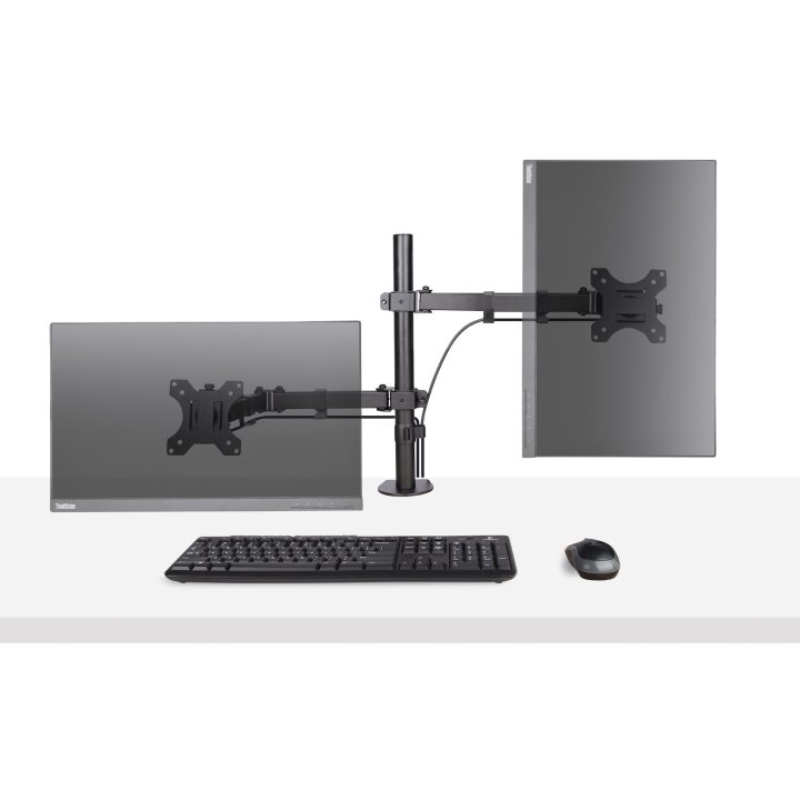 StarTech.com Braço de Suporte Ajustável para Monitor com Bandeja VESA…