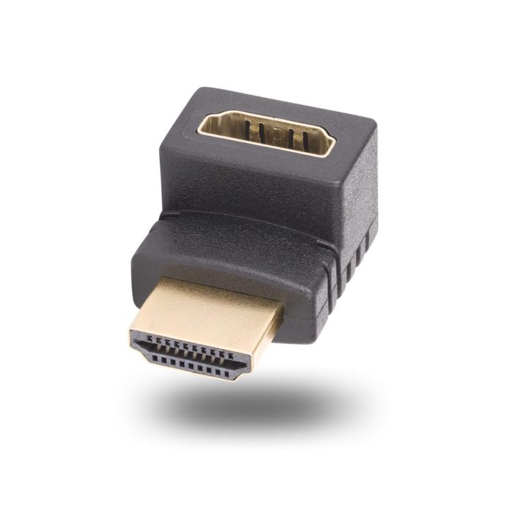 StarTech.com Adaptador HDMI 2.0 Acodado Hacia Arriba - Macho a Hembra…