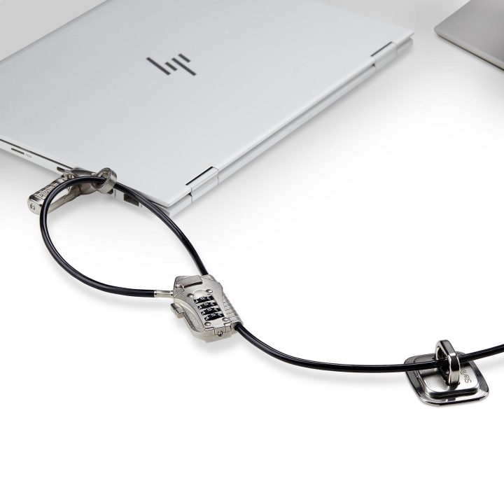 StarTech.com Desktop or Laptop and Peripheral Lock Set - 3m Steel…