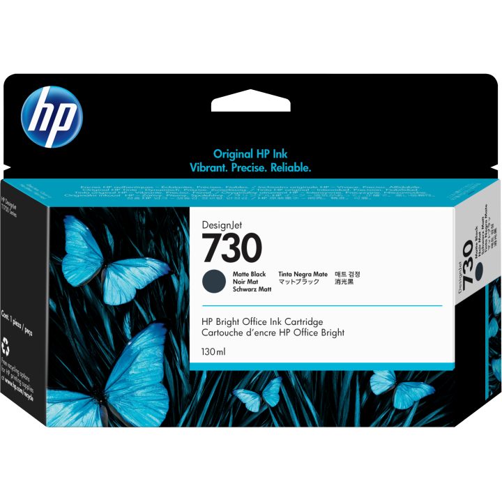 HP DesignJet 730 Matte Black Ink Cartridge 130 ml