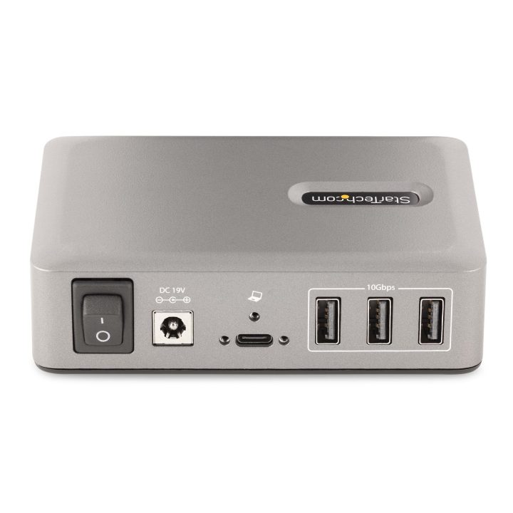 StarTech.com Hub Concentrador USB-C de 10 Portas - 8x USB-A/2x USB-C…