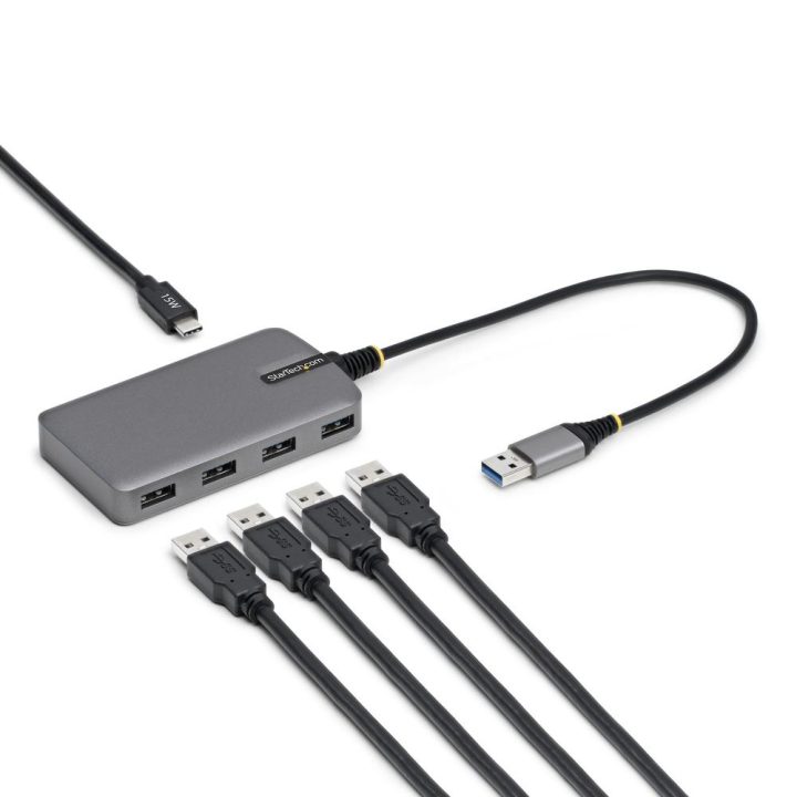 StarTech.com 4-Port USB-A Hub - USB-A Splitter - USB-A to 4x USB-A -…