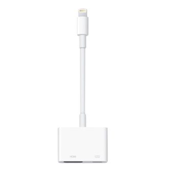 Adaptador Lightning a HDMI - Lightning Apple macho-hembra-blanco…