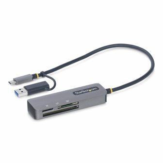 StarTech.com Lector USB 3.0 de Tarjetas de Memoria Flash SD…