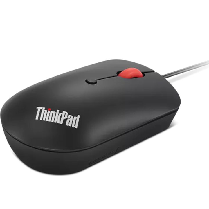 Lenovo 4Y51D20850 ratón Oficina Ambidextro USB Tipo C Óptico 2400 DPI