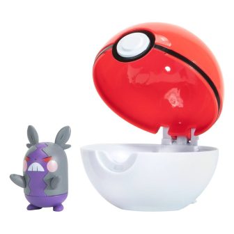 Jazwares Pokémon Clip 'n' Go Morpeko + Poké Ball Figure (JAZPKW0158)