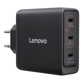 Lenovo 40AW100BEU Universal Mobile Device Charger Black AC Indoor