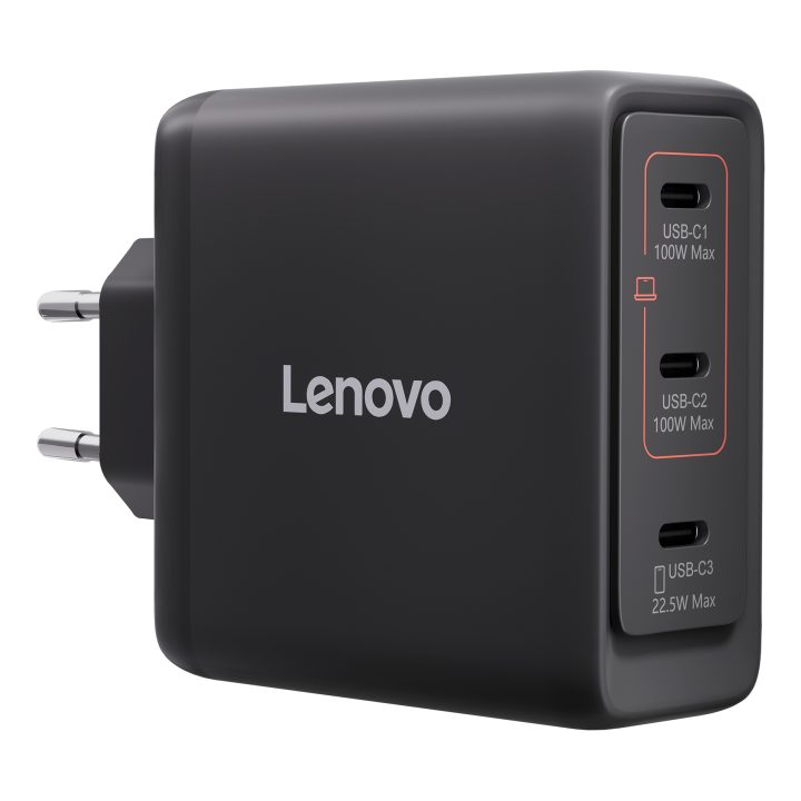 Lenovo 40AW100BEU Universal Mobile Device Charger Black AC Indoor