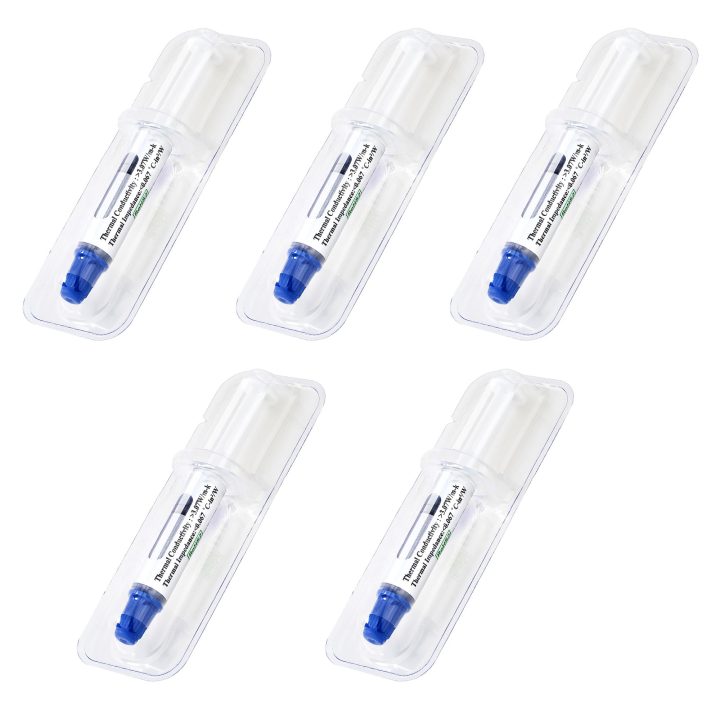 StarTech.com Thermal Paste - 5-Pack of Resealable Syringes (1.5g /…