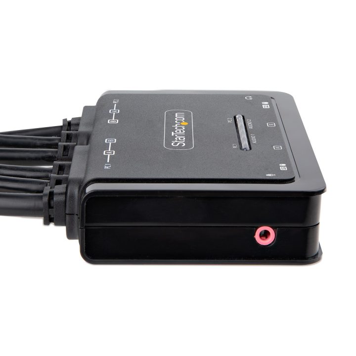StarTech.com Cabo Comutador KVM de 2 Portas HDMI - 4K60 - Cabos…