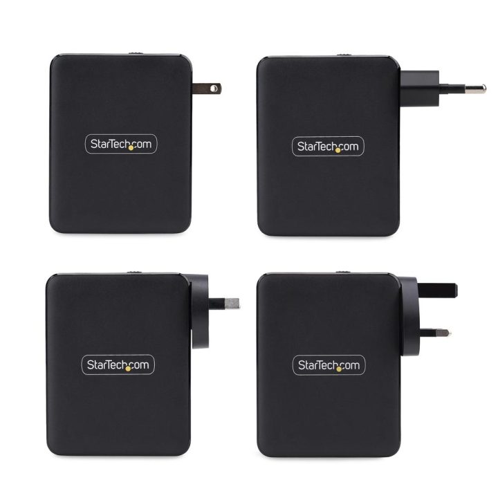 StarTech.com Cargador USB-C/USB-A de Pared GaN PD de 140W - 3x…