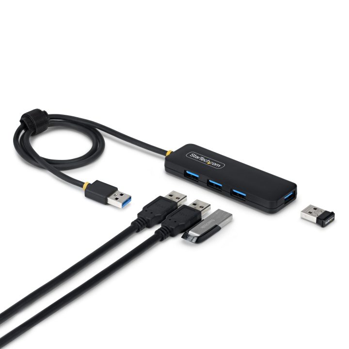 StarTech.com Hub USB-A de 4 Puertos - 5 Gbps - Ladrón USB Alimentado…