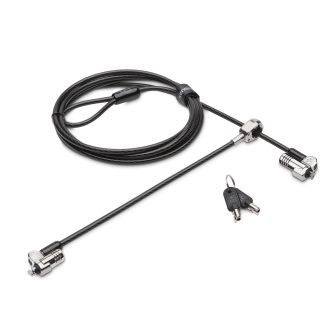 Kensington NanoSaver Dual Head Laptop Lock with Key