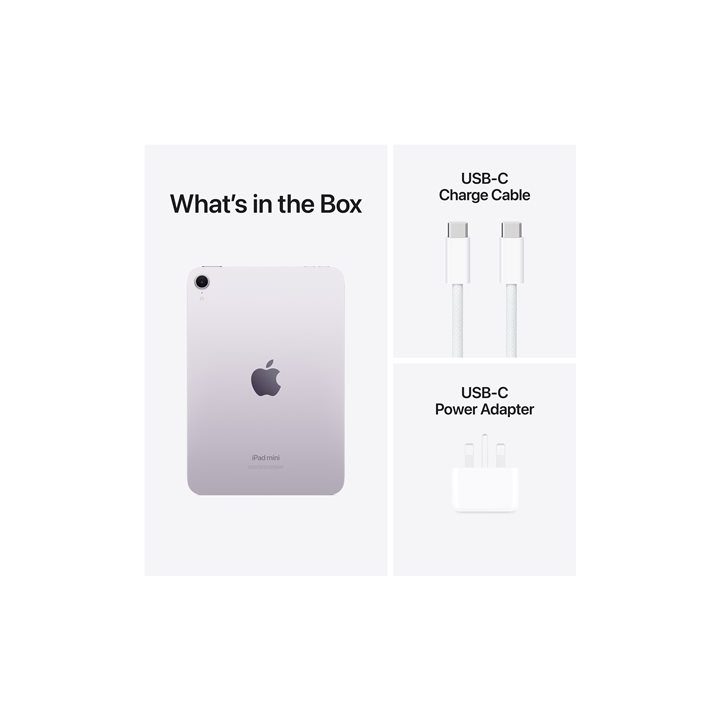Apple iPad mini 2024 8,3 polegadas 512GB Wi-Fi roxo (MYH33TY/A)