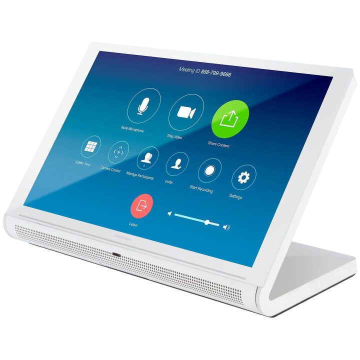 Crestron 7 in. tabletop touch screen, white smooth (ts-770-w-s)…