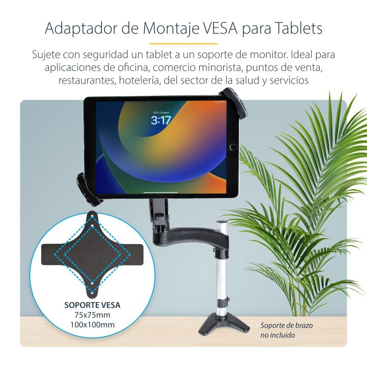StarTech.com Adaptador VESA de Montaje para Tablets de 7,9 a 12,5…