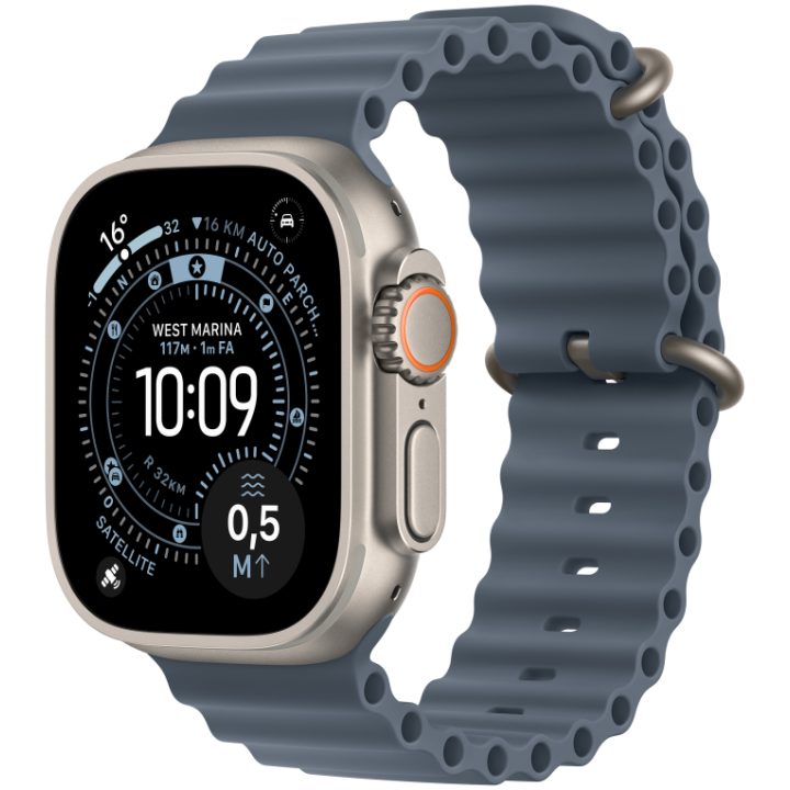 Apple Watch Ultra 3 Smartwatch GPS + Cellular 49mm Natural Titanium…