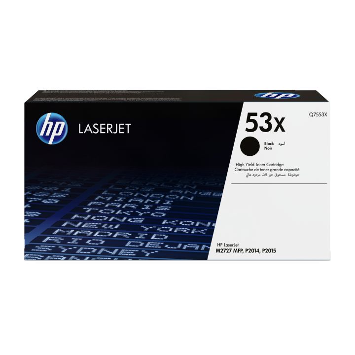 HP Original LaserJet 53X High Yield Black Toner Cartridge