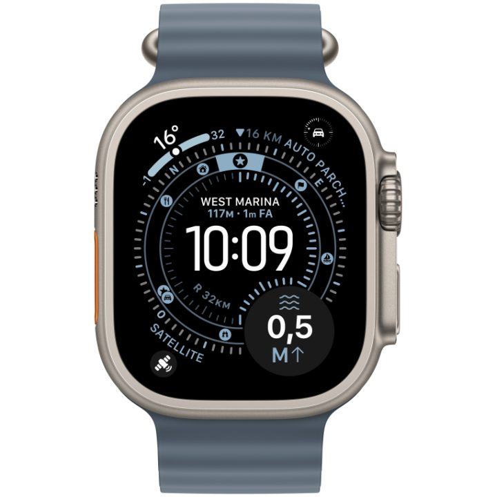 Apple Watch Ultra 3 Smartwatch GPS + Cellular 49mm Natural Titanium…