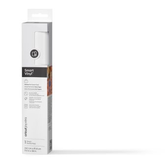 Cricut smart vinyl permanent joy xtra 24.1x91.5cm 1 sheet (white)…