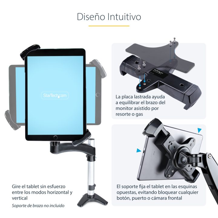 StarTech.com Adaptador VESA de Montaje para Tablets de 7,9 a 12,5…