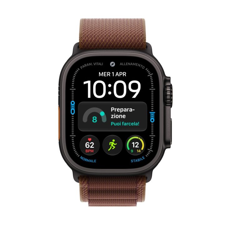 Smartwatch Apple watch u4 GPS+cell 49mm black titanium case with…