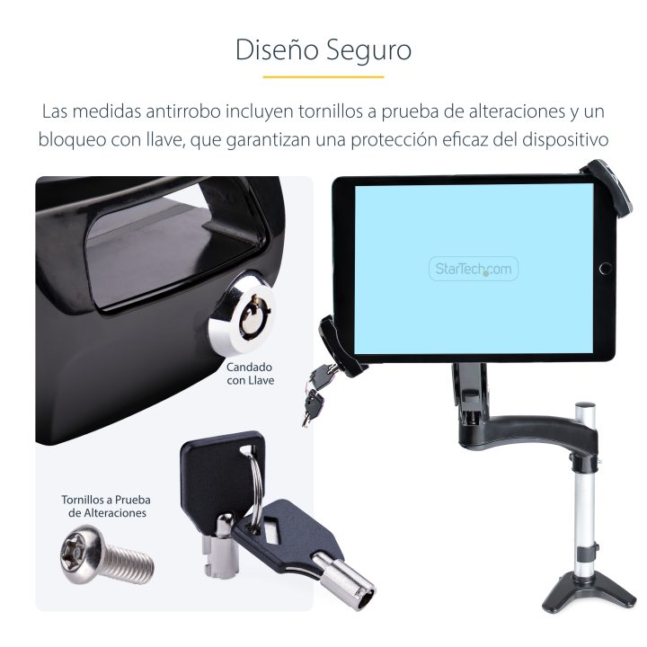 StarTech.com Adaptador VESA de Montaje para Tablets de 7,9 a 12,5…