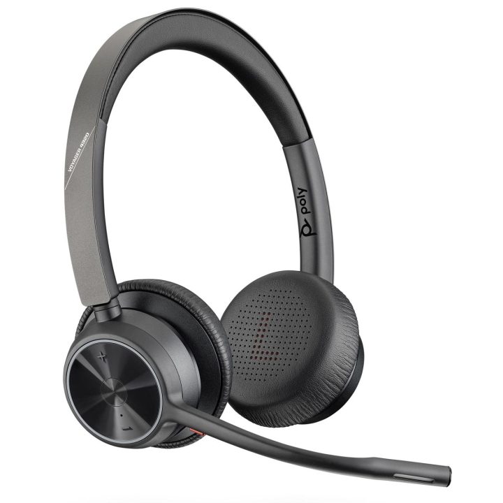 Poly Voyager 4320 Wireless Over-Ear Headset (76U50AA)