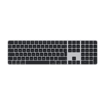 Apple Magic Keyboard Wireless with Touch ID + Numeric Keypad, Black…