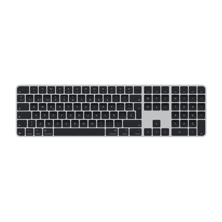 Apple Magic Keyboard Wireless with Touch ID + Numeric Keypad, Black…