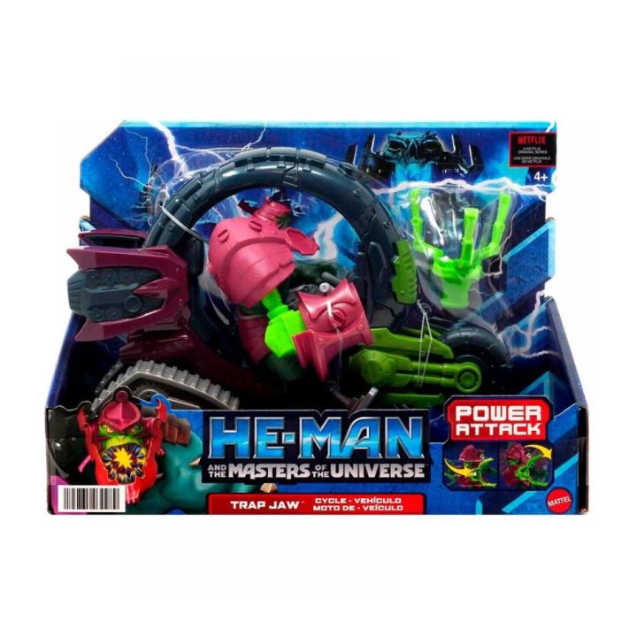 Figura Mattel Masters of the Universe Trapjaw & Moto (HDT11)