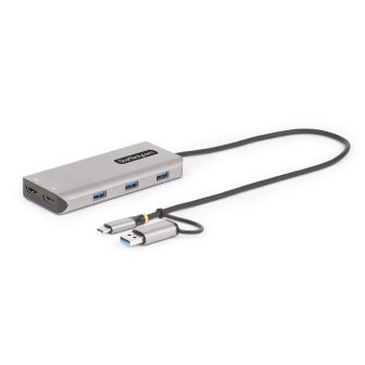 StarTech.com USB-C Multiport Adapter - Dual HDMI (4K30Hz/1080p60Hz) -…