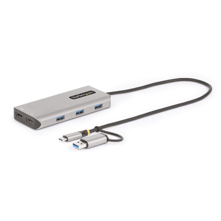StarTech.com Adaptador Multipuertos USB-C - HDMI Doble…