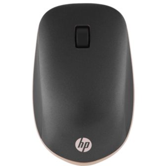 Rato Bluetooth HP 410 de perfil baixo e prata