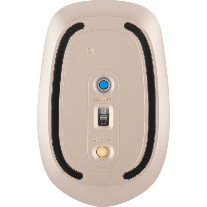 Rato Bluetooth HP 410 de perfil baixo e prata