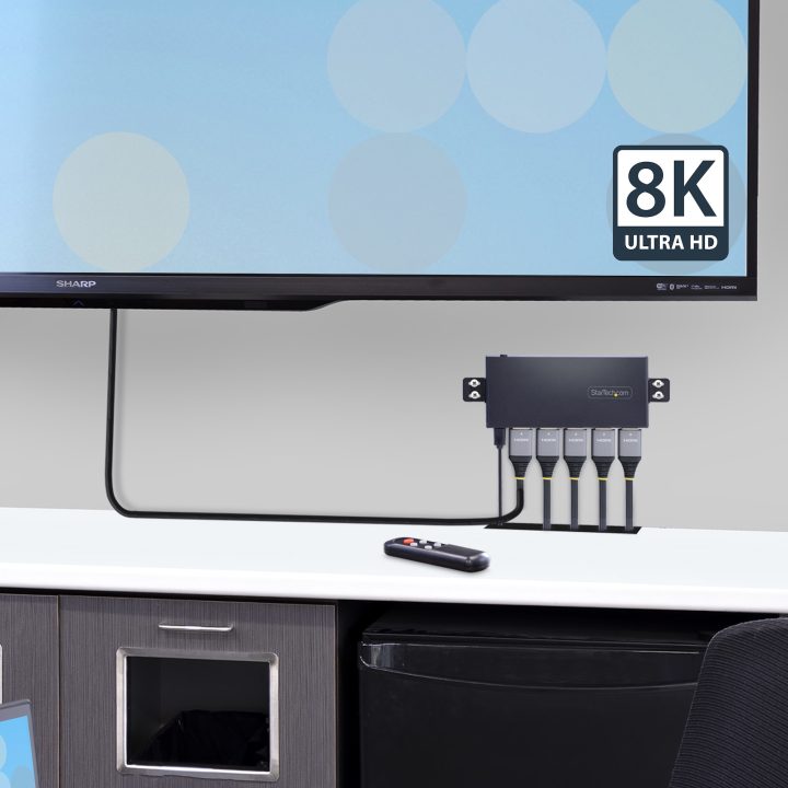 StarTech.com Comutador HDMI de 4 Portas 8K a 60Hz - Seletor HDMI 2.1…